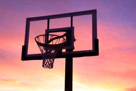 Basket ball hoopの写真素材
