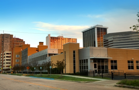 Downtown Jackson in Mississippi stateの写真素材