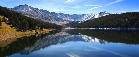 Clinton Gulch reservoirの写真素材