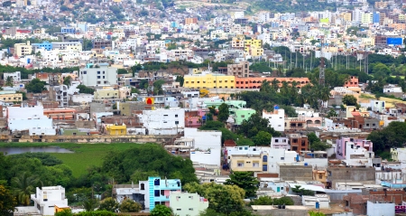 Hyderabad cityscapeの写真素材