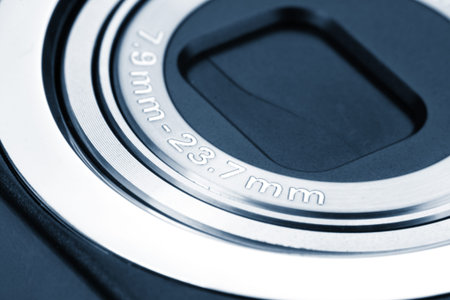 Small digital camera lens with 7 9mm to 23 7mm zoom