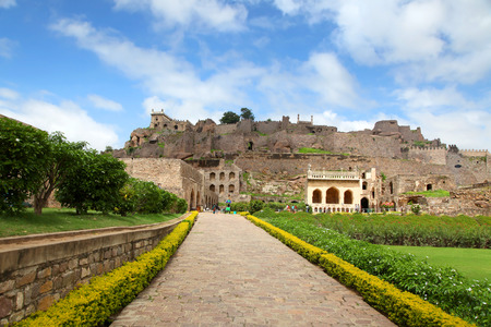 Golkonda fort, Hyderabadのeditorial素材
