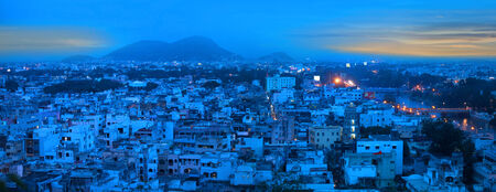 Vijayawada in night timeの写真素材