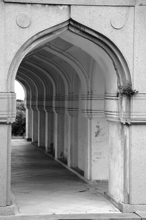 Qutbshahi tomb archesの写真素材