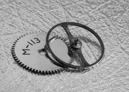 Tiny watch parts