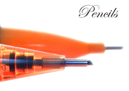 Two mechanical pencilsの写真素材