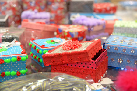 Colorful gift boxes