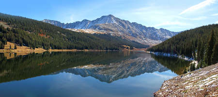 Clinton Gulch reservoirの写真素材