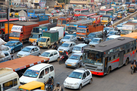 Bangalore city traffic