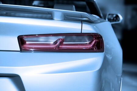 Tail lamp of sports carの写真素材