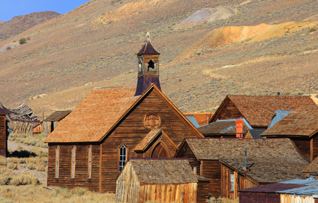 Stock Photo - Ghost town preserve in Bodie Californiaのeditorial素材