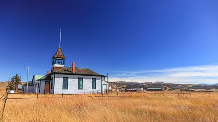 Community church in Jefferson, Coloradoの写真素材