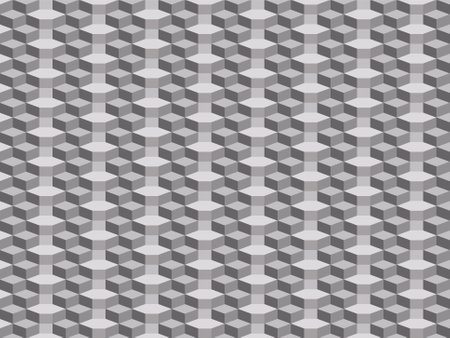 Seamless Repeatable Abstract Geometric Pattern. Vector Illustrationのイラスト素材