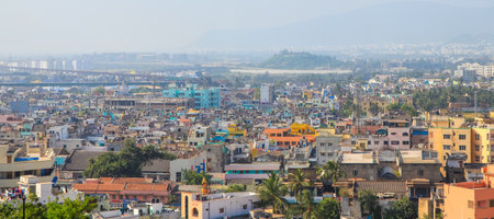 Visakhapatnam, INDIA - December 9, 2015 : Visakhapatnam is largest city in newly bifurcated Andhra Pradesh state in India.のeditorial素材
