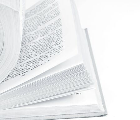 Isolated book, pages, study, school, read, readingの写真素材