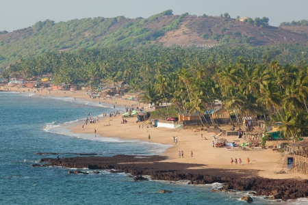 The coast and beach of the southern state of India - Goaのeditorial素材