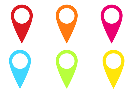 Pin iconのイラスト素材