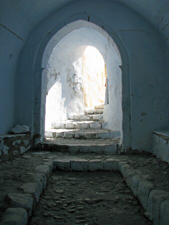 passage into the sunlight の写真素材