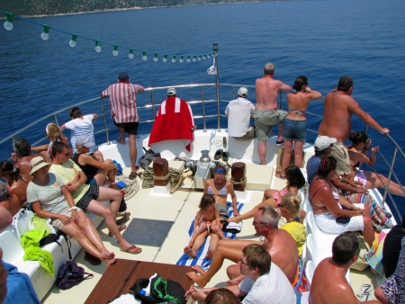  tourists のeditorial素材