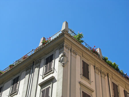 Blue and whiteの写真素材