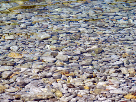 transparent sea waterの写真素材