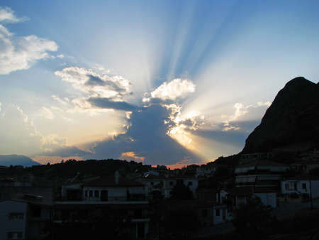 Amazing skyの写真素材