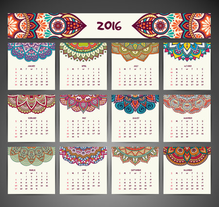 Vintage decorative elements. Ornamental floral business cardsのイラスト素材