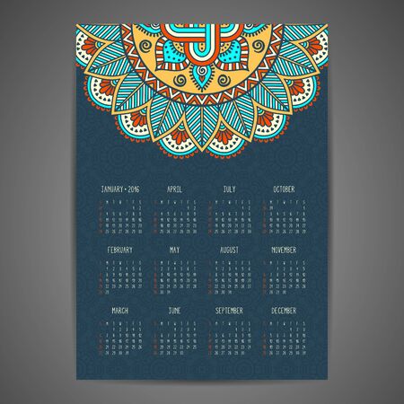 Vintage decorative elements. Ornamental floral business cardsのイラスト素材