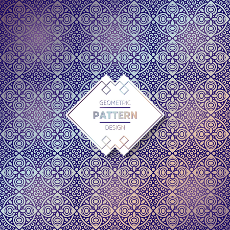 Ethnic floral seamless pattern. Abstract ornamental patternのイラスト素材