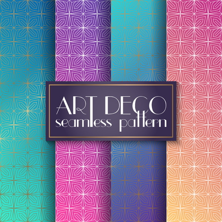 Ethnic floral seamless pattern colorsのイラスト素材