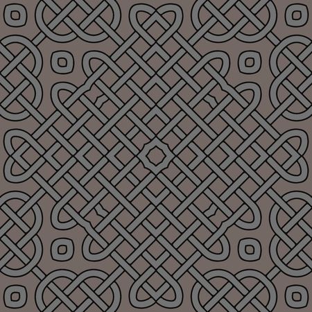 Ethnic vector celtic ornament. Abstract ornamental patternのイラスト素材