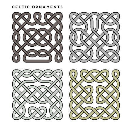 Ethnic celtic ornament abstract design.のイラスト素材