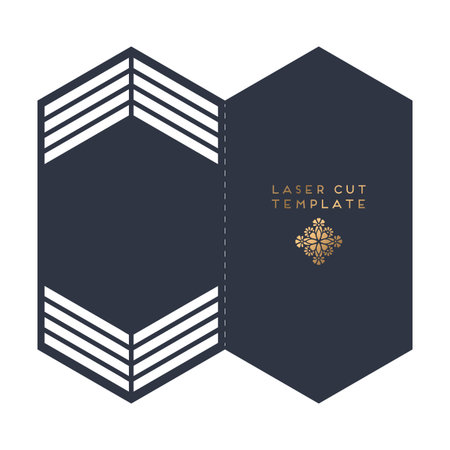 Vector business cards. Vintage decorative elements with mandala.のイラスト素材