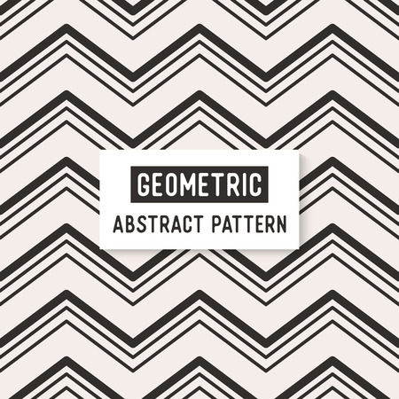 Abstract black and white seamless pattern. Hand drawのイラスト素材