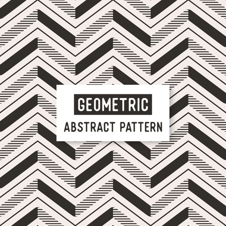 Abstract black and white seamless pattern. Hand drawのイラスト素材