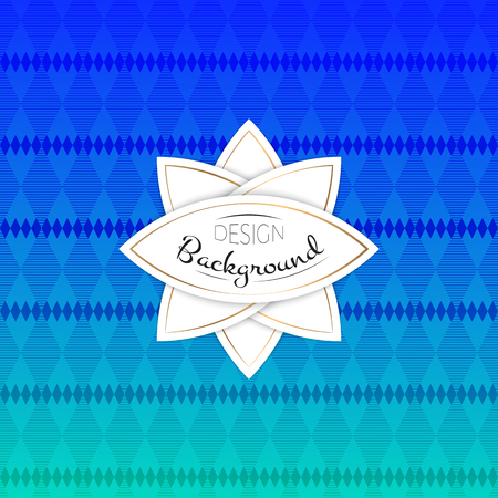 Abstract geometric pattern. Gradient background. Vector illustration hand drawのイラスト素材