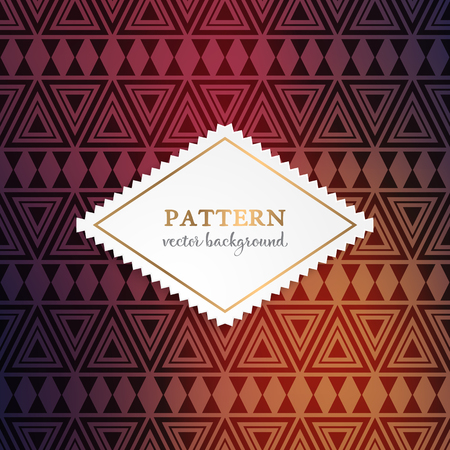 Abstract geometric patternのイラスト素材