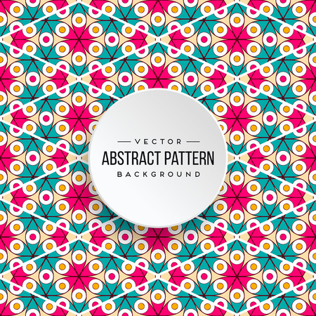 Seamless pattern tile. Vintage decorative elements. Hand drawn backgroundのイラスト素材