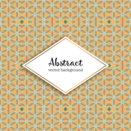 Seamless pattern tile. Vintage decorative elements. Hand drawn backgroundのイラスト素材