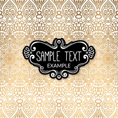 Ornament beautiful background Geometric circle element made in vectorのイラスト素材