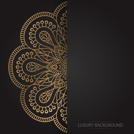Ornament beautiful background Geometric circle element made in vectorのイラスト素材