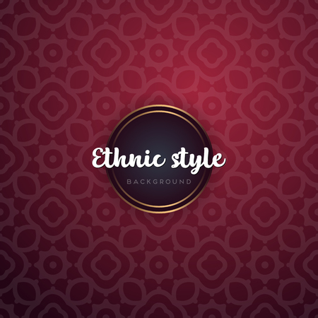 luxury ornamental mandala design background in gold color vectorのイラスト素材