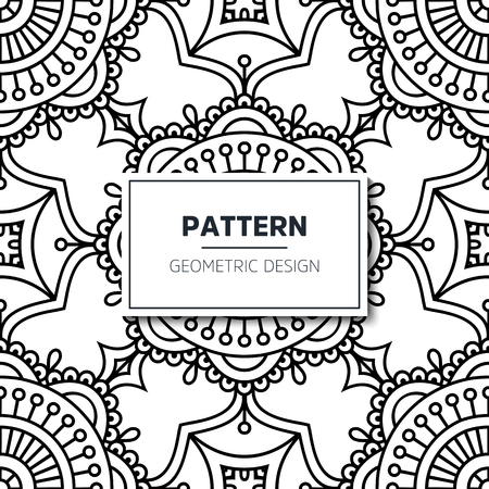 Seamless ethnic and tribal patternのイラスト素材