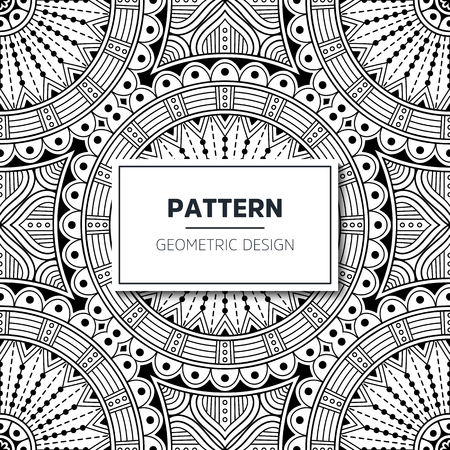 Seamless ethnic and tribal patternのイラスト素材