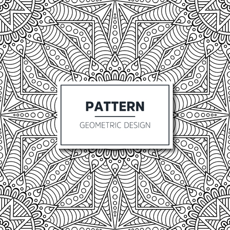 Seamless ethnic and tribal patternのイラスト素材