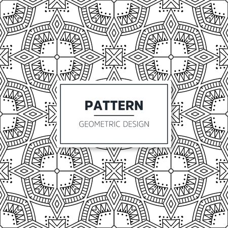 Seamless mandala islamic pattern. Vintage islamic elementsのイラスト素材