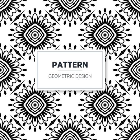 Seamless mandala islamic pattern. Vintage islamic elementsのイラスト素材