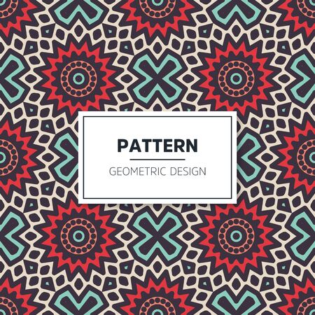 Seamless mandala islamic pattern. Vintage islamic elementsのイラスト素材