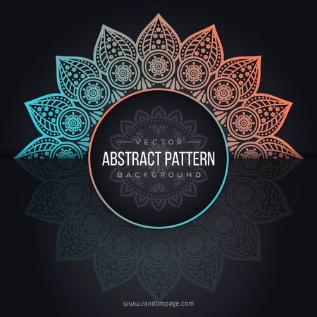 Vector seamless border in Victorian style. Element for designのイラスト素材