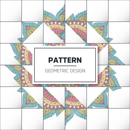 Vector seamless border in Victorian style. Element for designのイラスト素材